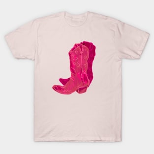 Pink cowboy boots T-Shirt